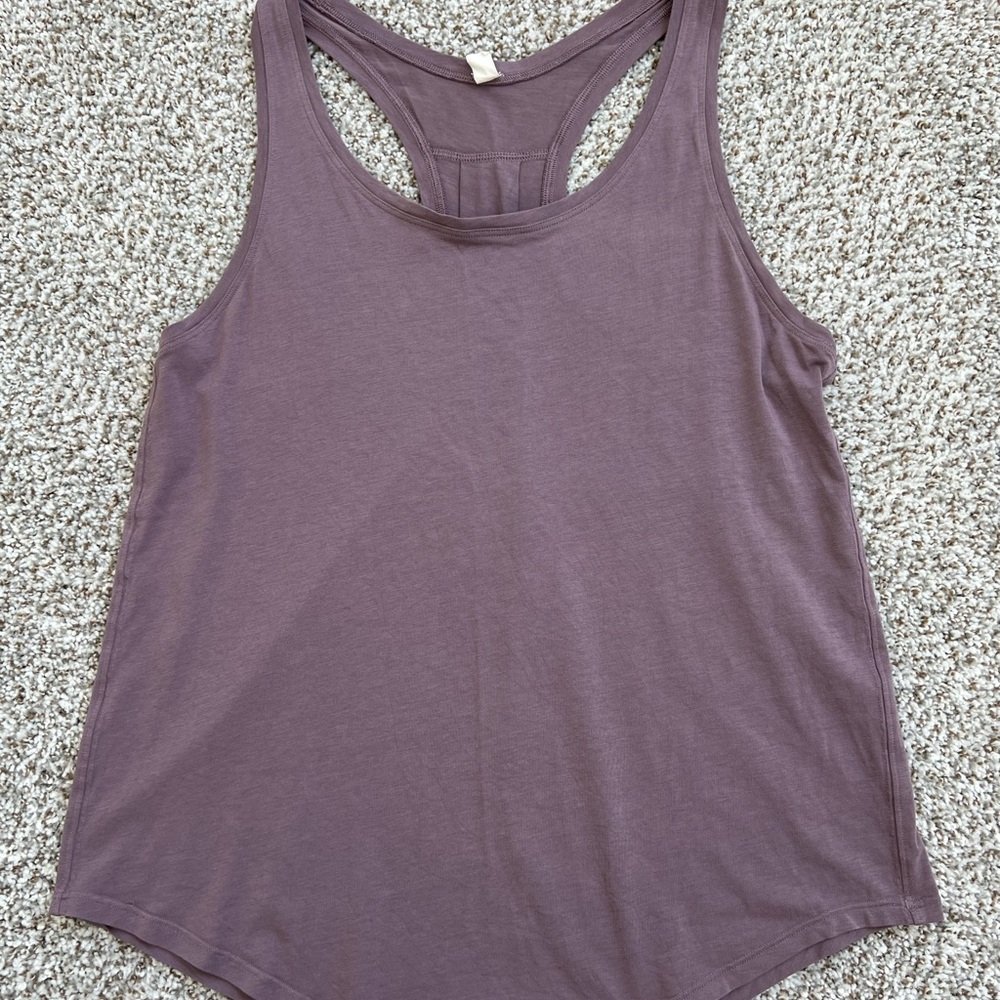 Lululemon Women's Purple Tank Top
